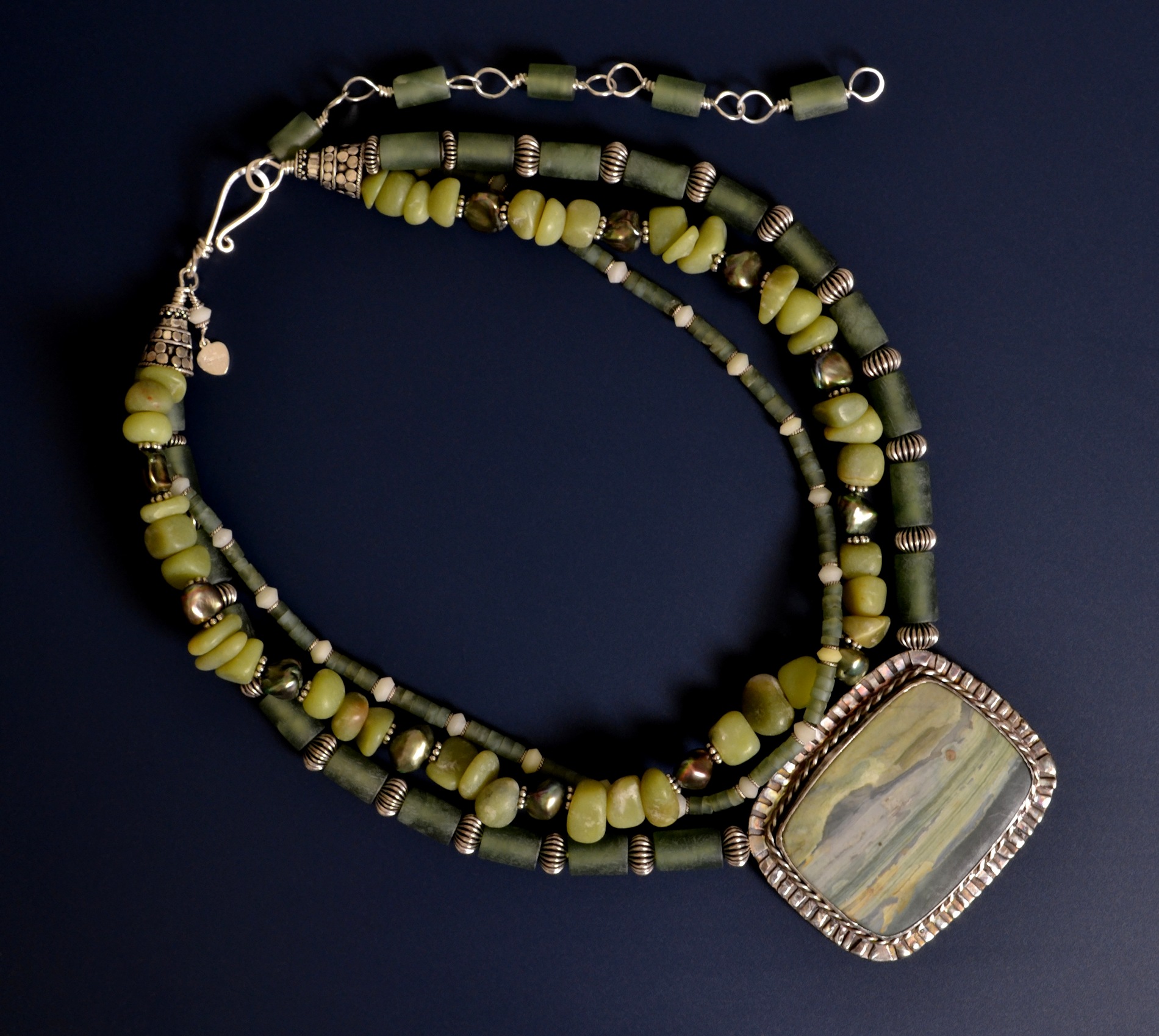 Voyage of St. Brendan Necklace and Earrings